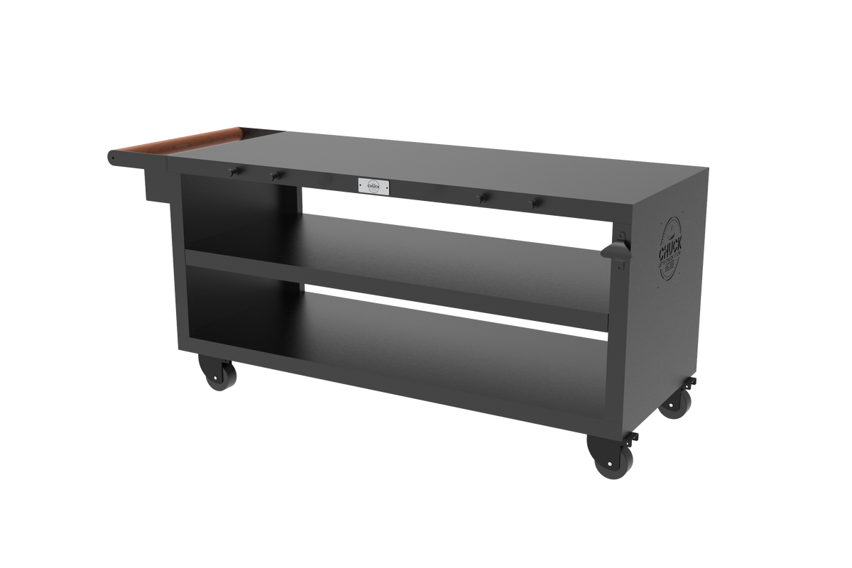 CHUCK Deluxe trolley met hakblok