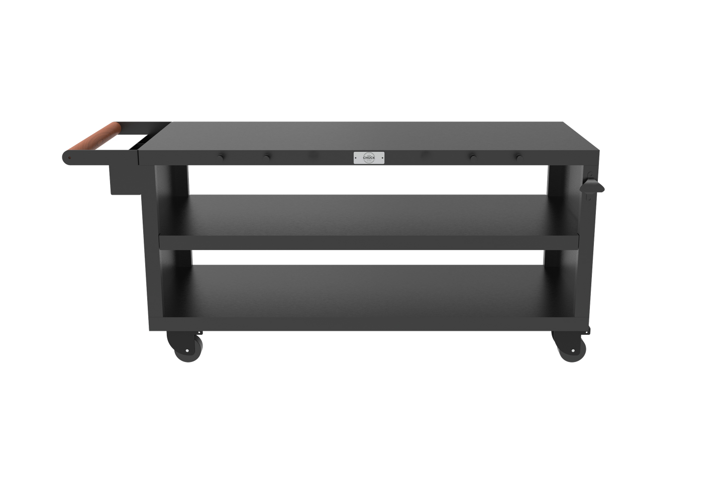 Chuck Trolley 'Deluxe' met hakblok!